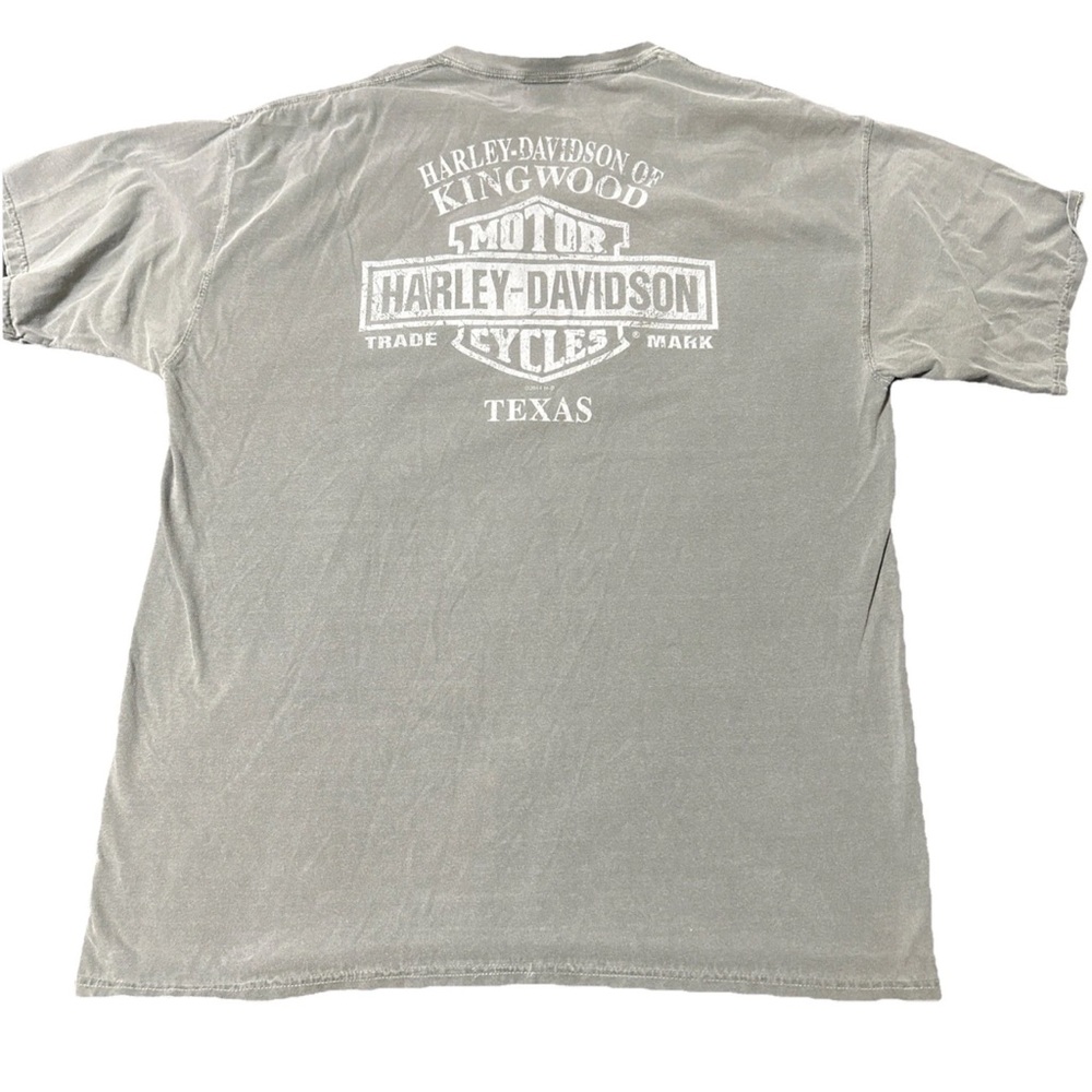 Harley-Davidson Men's XL Graphic T-shirt 2014 distressed Motorcycle Biker - Picture 3 of 12
